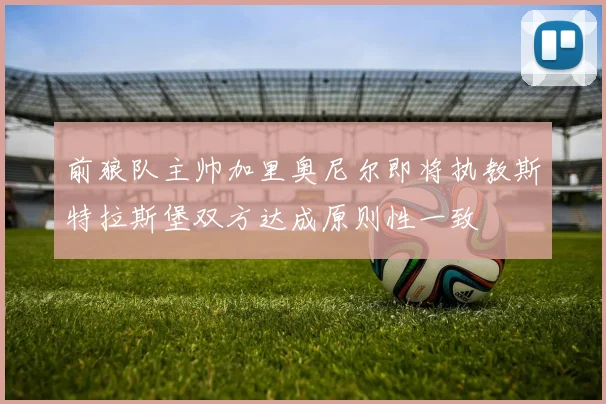 前狼队主帅加里奥尼尔即将执教斯特拉斯堡双方达成原则性一致